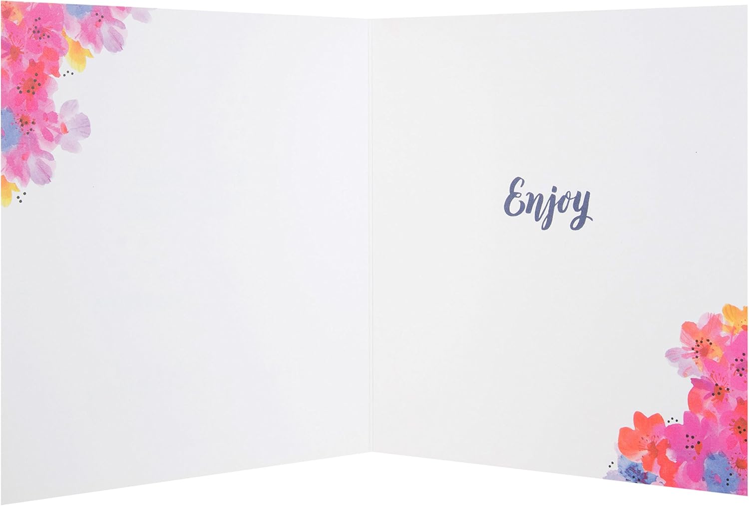 Hallmark Birthday Card 'Cake' - Contemporary Design, Metallic, 16 cm by 18 cm - Image 3