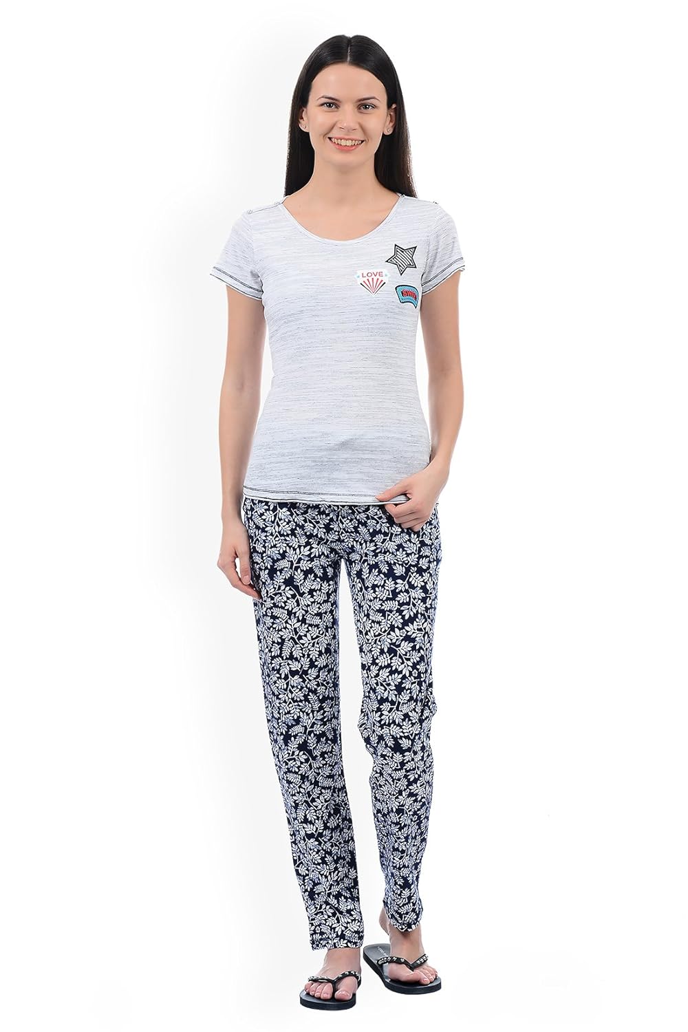 sweet dreams multi printed pyjama