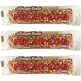 Crown Candy Pecan Log Candy Bar, 2.5 Ounces (Bundle of 3)