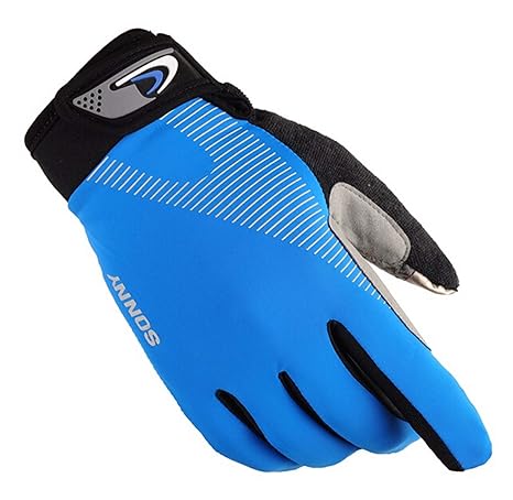 Blisfille Halbfinger Volle Fingerhandschuhherren Herren Damen Tragen Sommer Dünne Reithandschuhe Im Freien Zur Schau Size