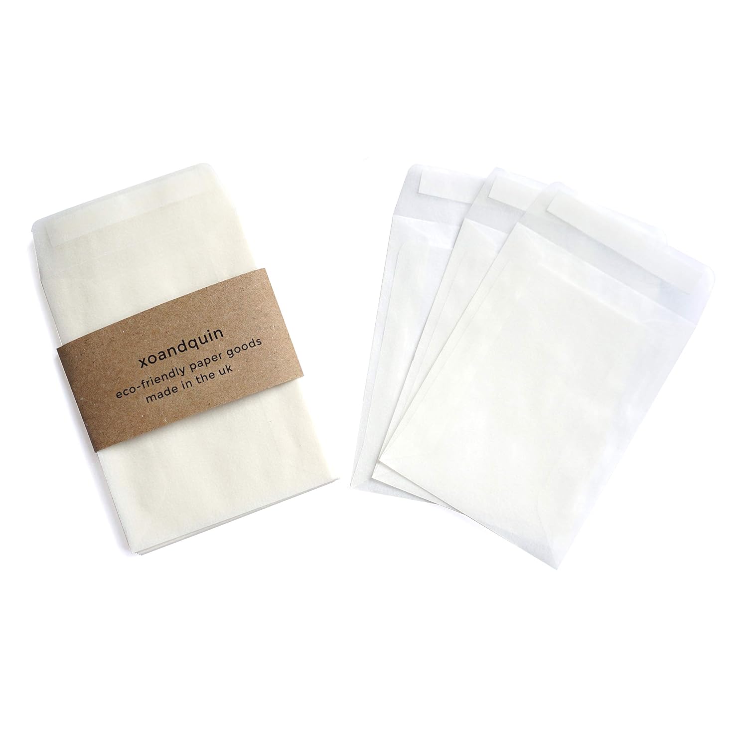 Glassine Envelopes Wedding Confetti Small Peel Self Seal Seed Bag