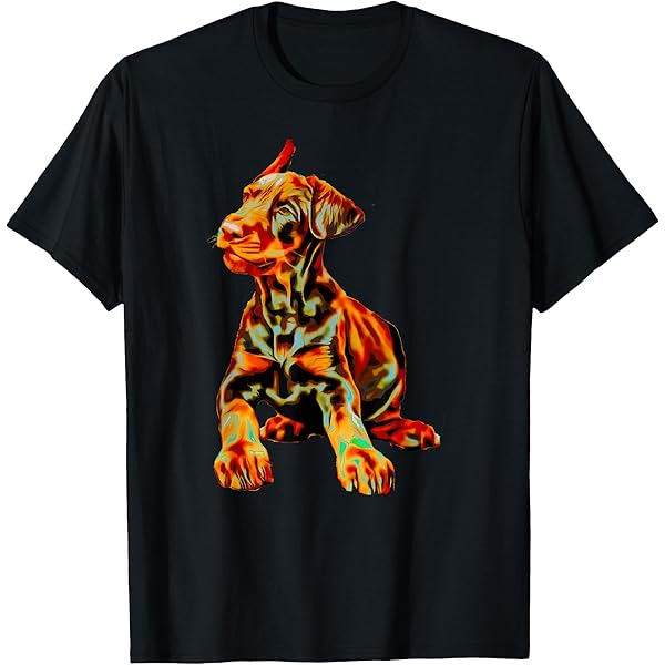 ★2025SS新作★DUNST★DRAWING PUPPY T-SHIRT Amazon.com: Mini Schnauzer Colorful Dog Miniature Schnauzer