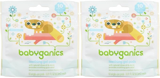 baby organics teething gel