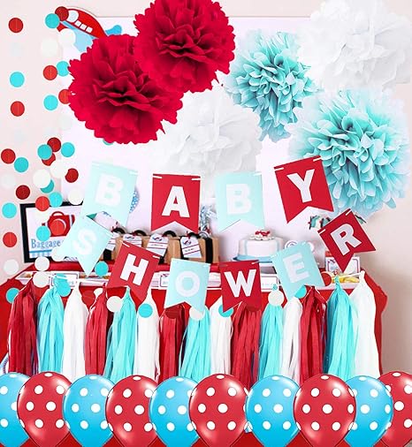 airplane baby shower decorations