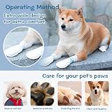 GBULTR 20 Pcs Disposable Dog Boots for Injured Paws Waterproof Bandage Cover view 5