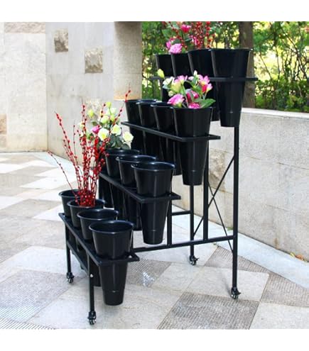 Amazon.com: Zhongma 3 Tier Metal Flower Display Stand Frame ( This