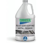 Corroseal Rust Converter &amp; Metal Primer &ndash; Stops &amp; Prevents Corrosion on Metal, Pro-Grade Rust Inhibitor for Cars, Trucks, Trailers, Marine &amp; Industrial Equipment, 1 Gallon