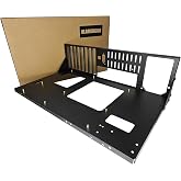 AL01 Open Frame Computer case DIY PC Test Bench for ATX M-Board,1Pc | Open Air Design for Heat Dissipation Supports ATX Power Supply Compatible With DIY Gaming &amp; Hardware Testing Setup