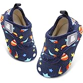 BARERUN Toddler Slippers Boys Girls House Shoes Warm Kids Slippers With Non-Slip Rubber Sole Fuzzy Cozy Walking Shoes Indoor/Outdoor