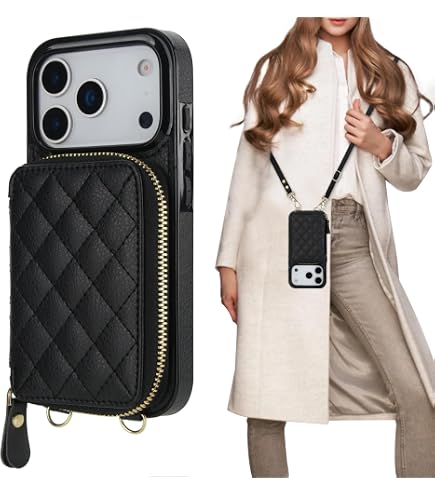 Amazon.com: Bocasal Crossbody Wallet Case for iPhone 18 Pro Max