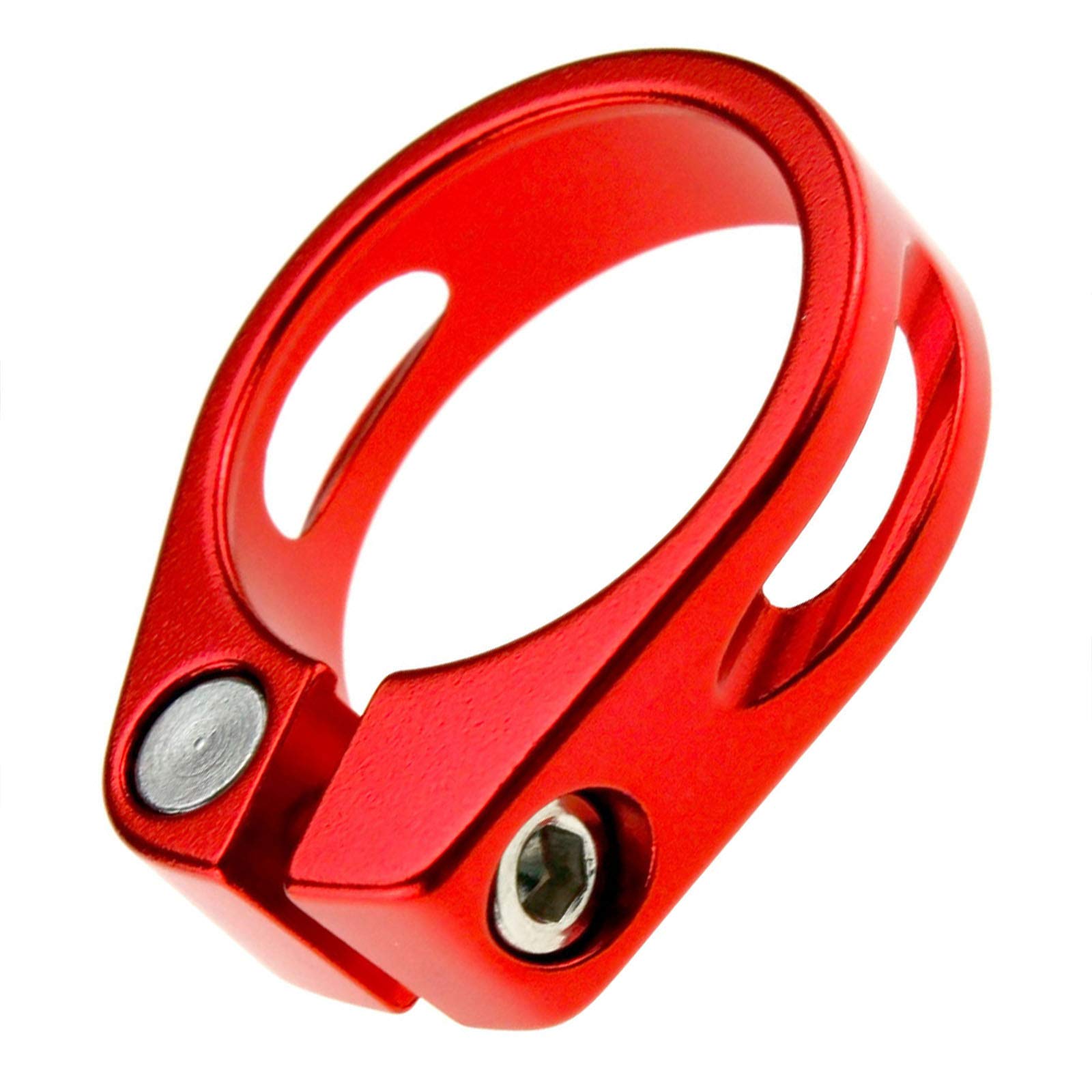 Create idea Alloy Mountain MTB/Road Bike Bicycle Cycling Seat Post Clamp 34.9mm Kit Universal