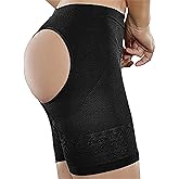 Just Sexy Colombian Butt Lifter Shapewear Shorts – High Waisted Open Butt Body Shaper Underwear Compression Panty XS–S