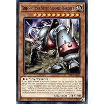 Amazon.com: YU-GI-OH! Golgoil The Steel Seismic Smasher