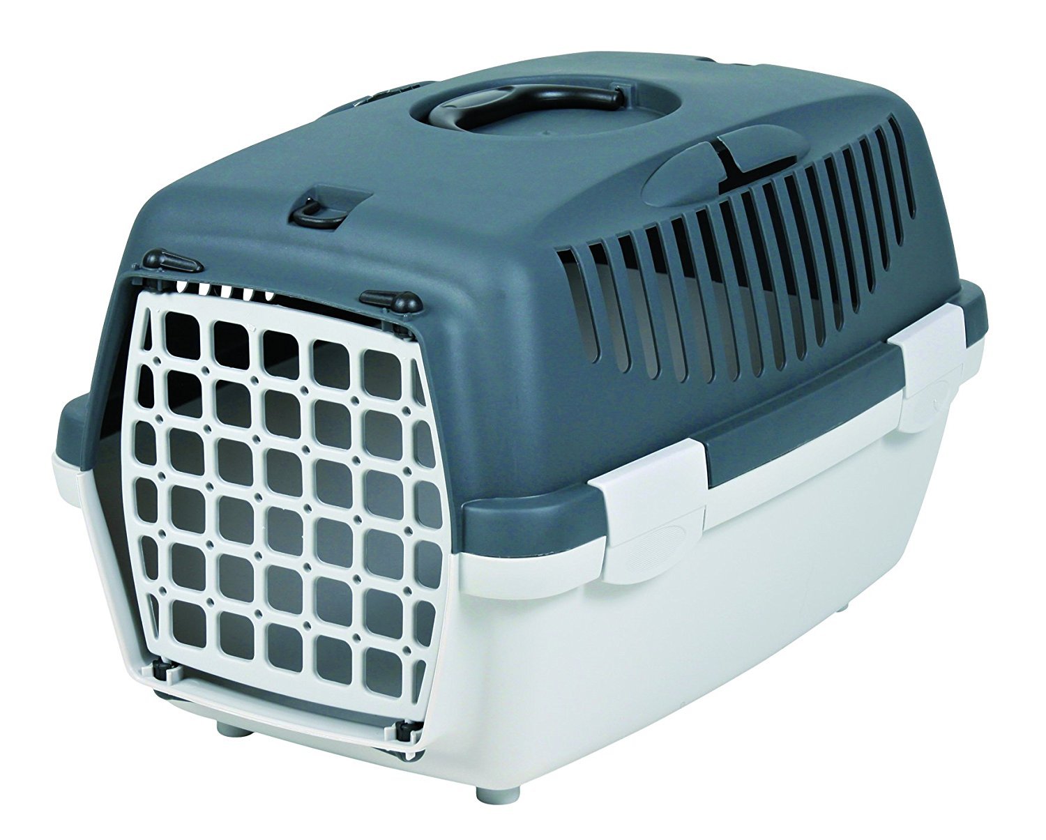 Trixie Traveller Capri I Pet Carrier, 48 cm, Light Grey/Dark Grey