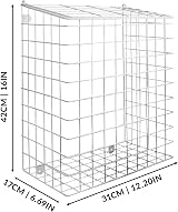 Maison & White Letterbox Cage with Fixings Mail Catcher Cage 42cm H view 6
