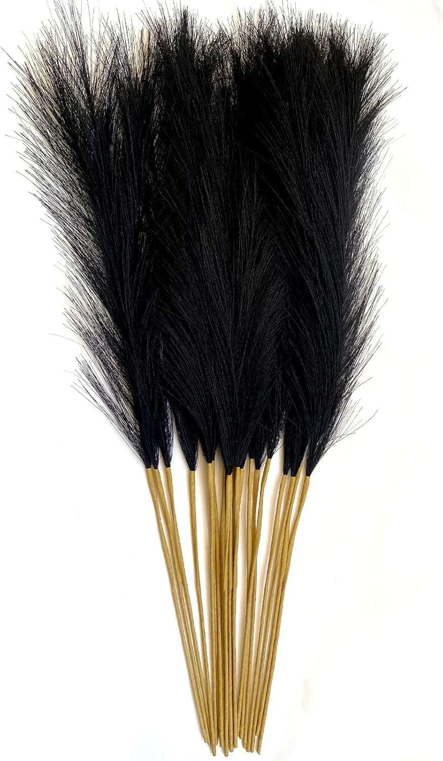 Dried & Preserved Flora - 20PCS Faux Boho Pampas Grass,21