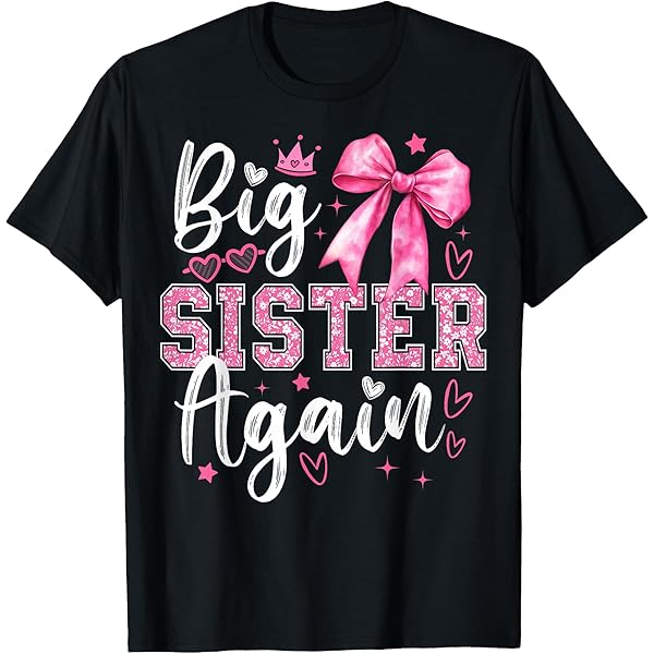 Grote Zus T-shirt Kinderen T-shirt 'This Little Princess Is Going To Be A Big Sister' – Roze Met Hartjes – Voor Kinderen – 100% Katoen Cadeau Voor Grote Zus Grote Zus T-shirt Kinderen T-shirt 'This Little Princess Is Going To Be A Big Sister' – Roze Met Hartjes – Voor Kinderen – 100% Katoen Cadeau Voor Grote Zus