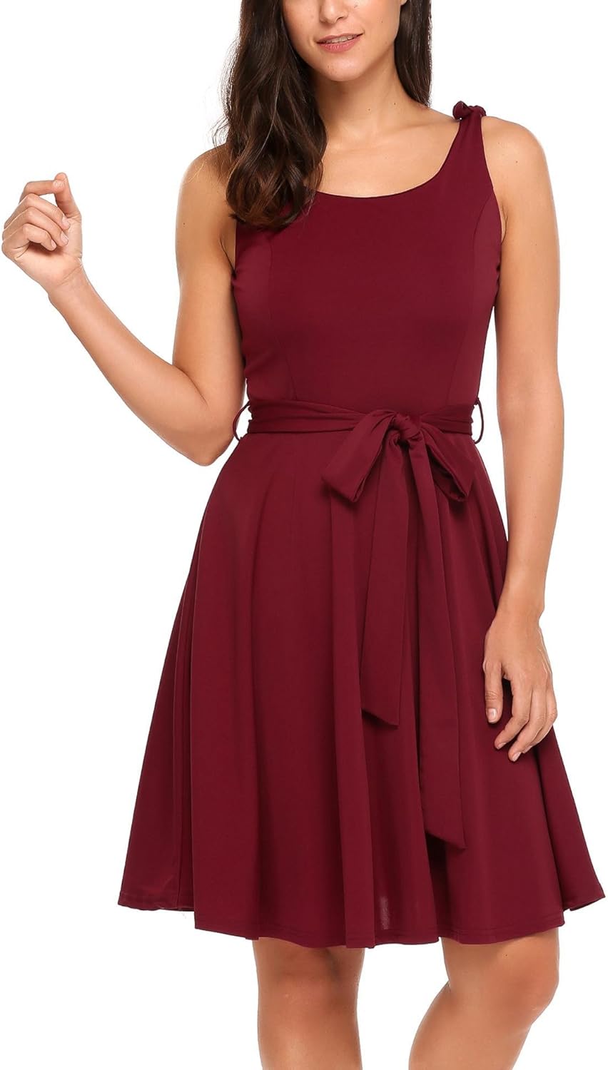 above the knee dresses casual