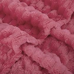 Rose Pink Throw Blanket 60"×80" inches Gifts for