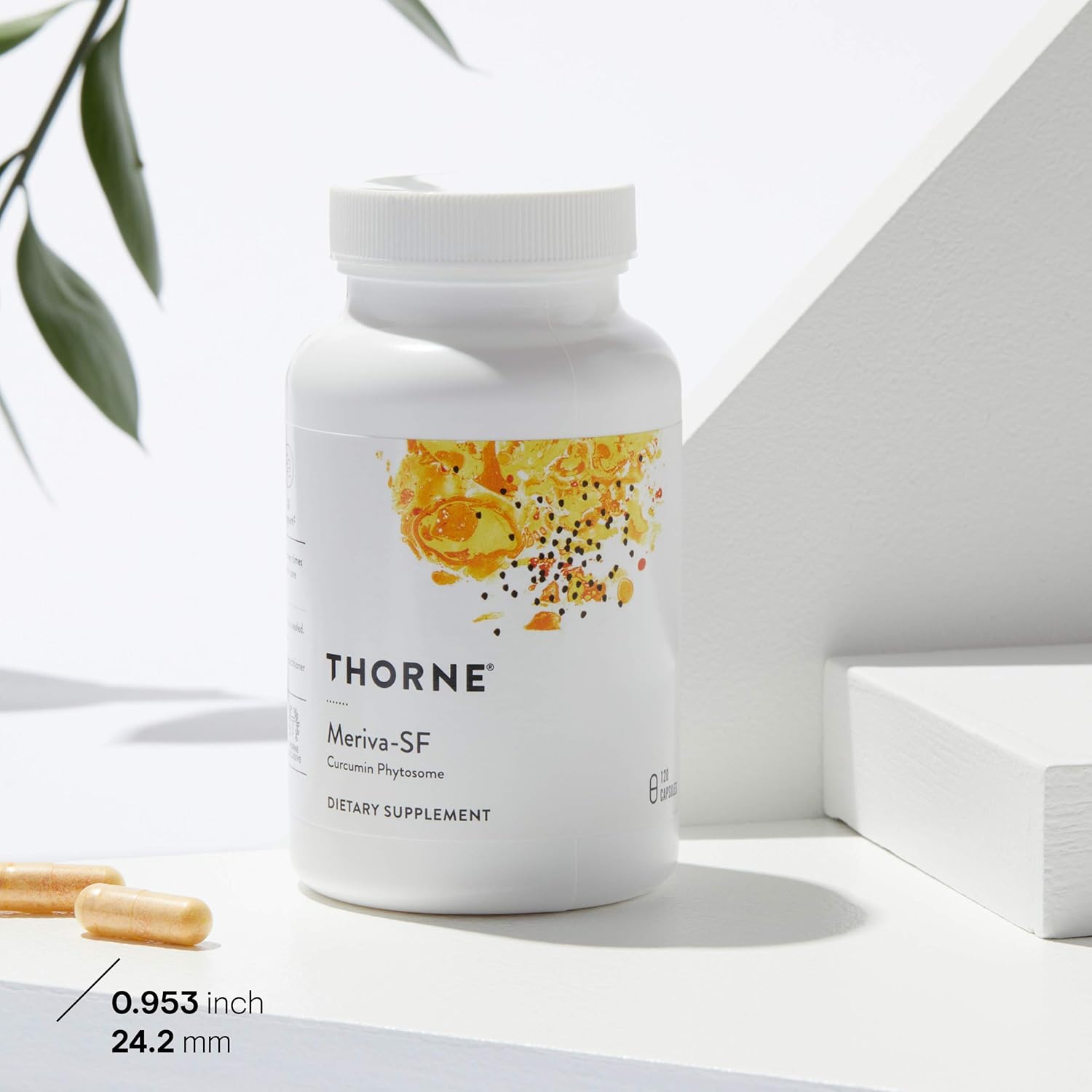Thorne Research - Meriva SF (Soy Free) - Sustained-Released Curcumin Phytosome Supplement - 120 Capsules: Health & Personal Care