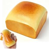 Bread Slow Rising Squishy Food Foam Filled Toys Fidget Squeeze Viral Sensory Crunchy Squishies Classic Cute Big Butter Toast Bun Popular Stress Toys for Adult and Kid