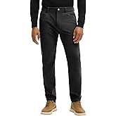 HOTake Men's Lightweight Stretch Corduroy Pants Straight Fit Chino Pants