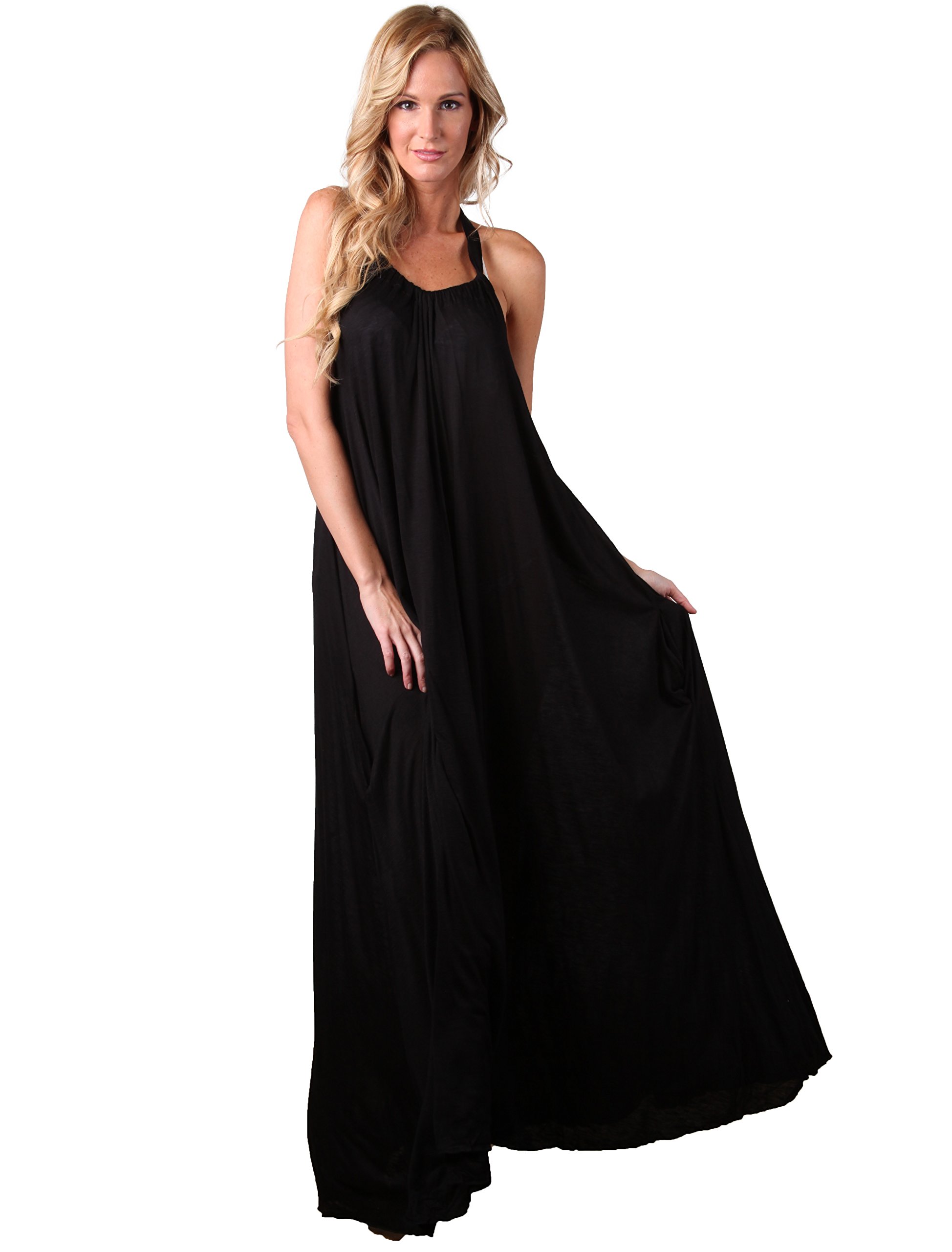 Ingear "Maxi Dress" Tent Maxi Dress Long Cover Up Made In USA (L/XL