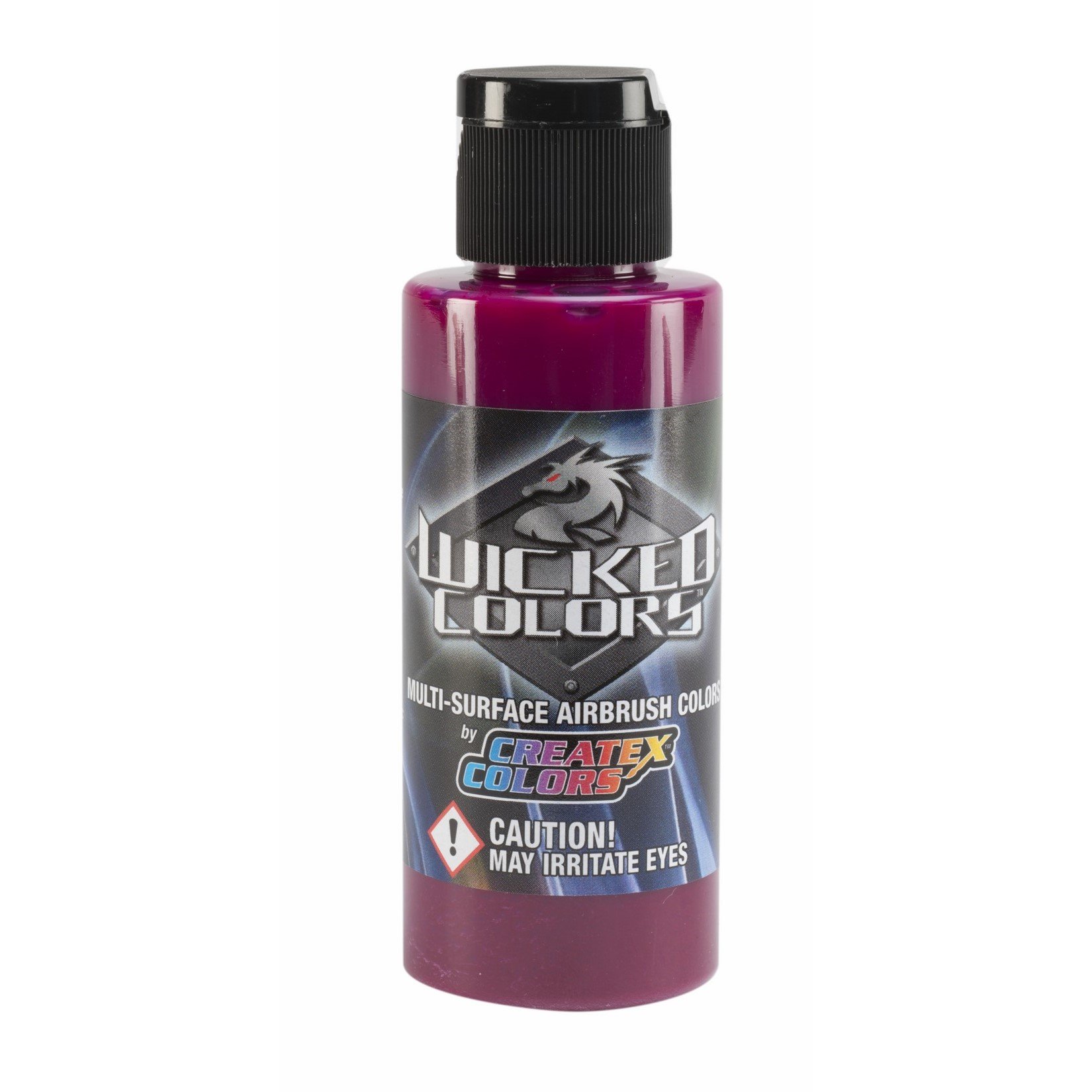 2 oz Wicked Colors Detail Airbrush Paints Color: Magenta by Createx
