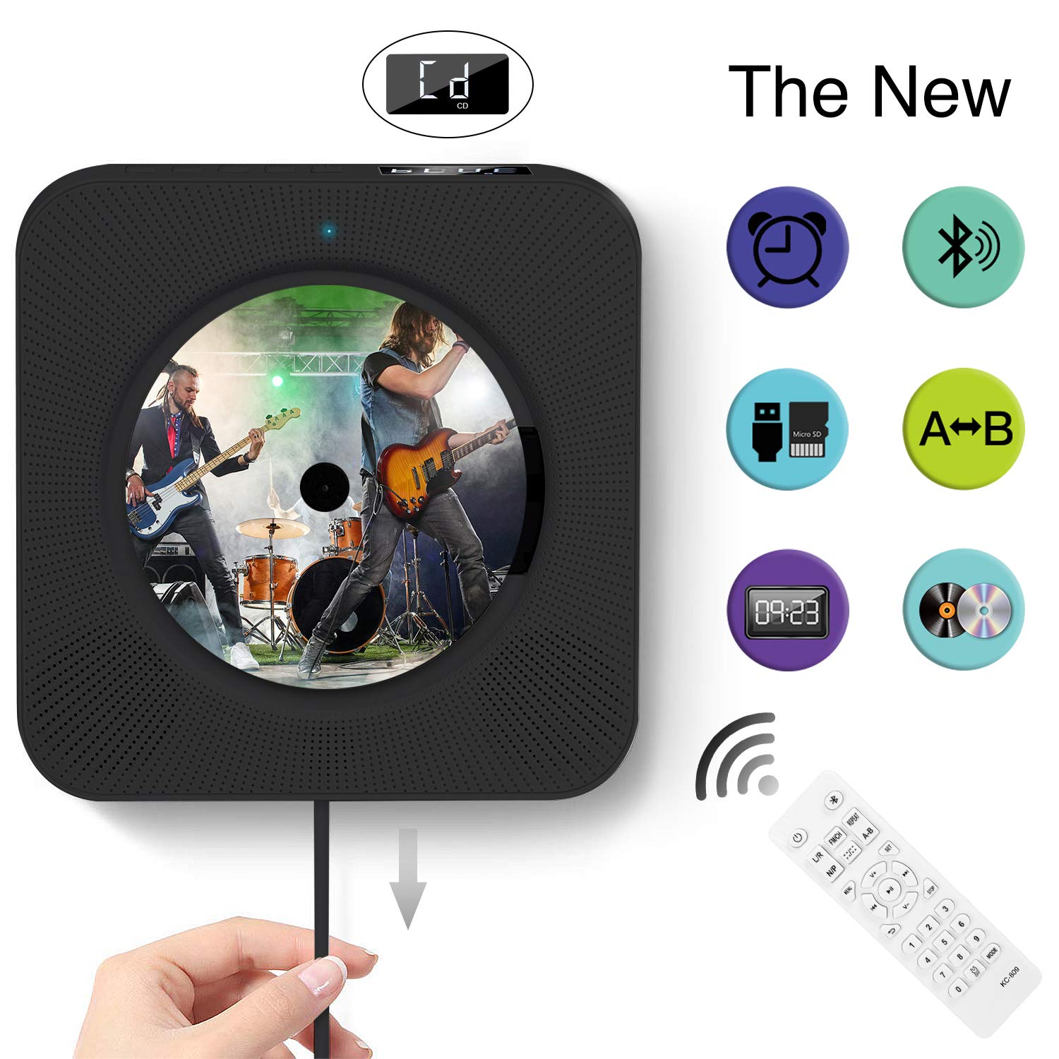 USB MP3 music player with home audio FM radio builtin HIFI speaker