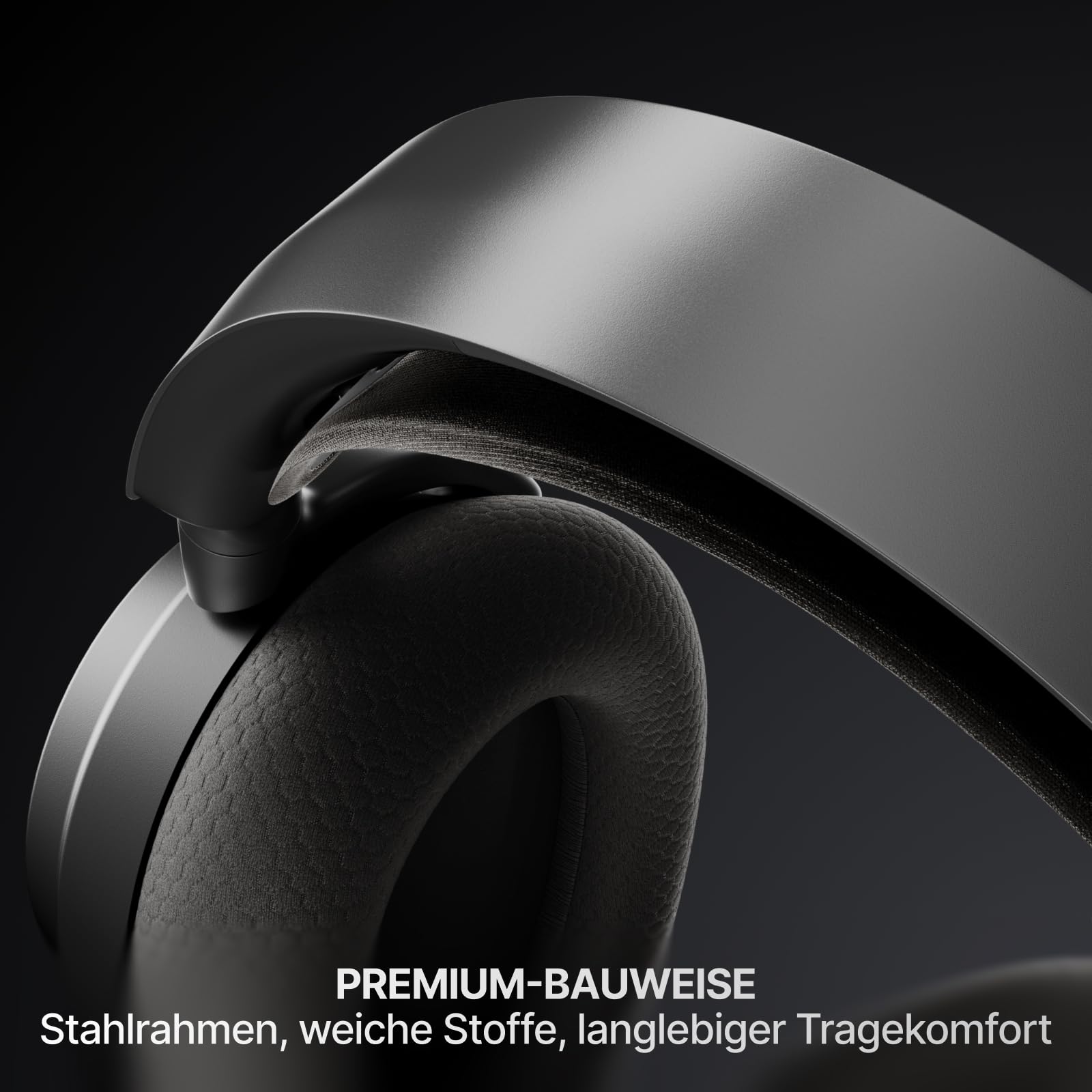 SteelSeries Arctis Nova 7 Wireless Gen 2 Multi-Plattform-Gaming-Headset - Echtzeit-App-Steuerung - Über 50 Std. Akkulaufzeit - 2,4 GHz/Bluetooth parallel möglich -PC, PS5, PS4, Switch 1/2, Mobilgeräte 8