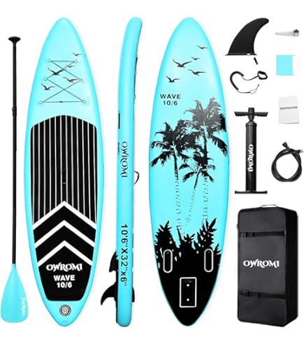 11’2 BAMBOO SUP - stand up paddle board Zlx Paddle Board WNOVA 11'6