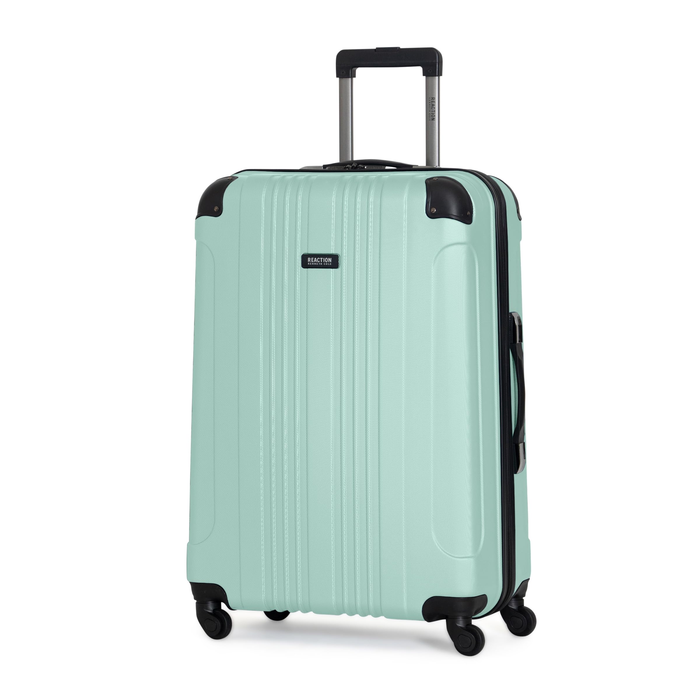 Photo 1 of *USED* Kenneth Cole REACTION Out of Bounds Lightweight Hardshell 4-Wheel Spinner Luggage, Mint Blue, 28-Inch Carry On