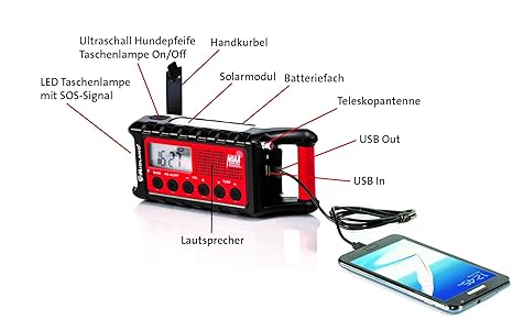 Midland Er300 Multi Function Emergency Dynamo Am Amazon In