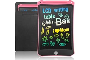 LCD Writing Tablet for Kids Doodle Board with Bag, Electronic Sketch Drawing Tablet Drawing Pad Activity Games Drawing Board, LEYAOYAO Toddler Travel Learning Toy - Gift for 3-6 Years Old Girl Boy