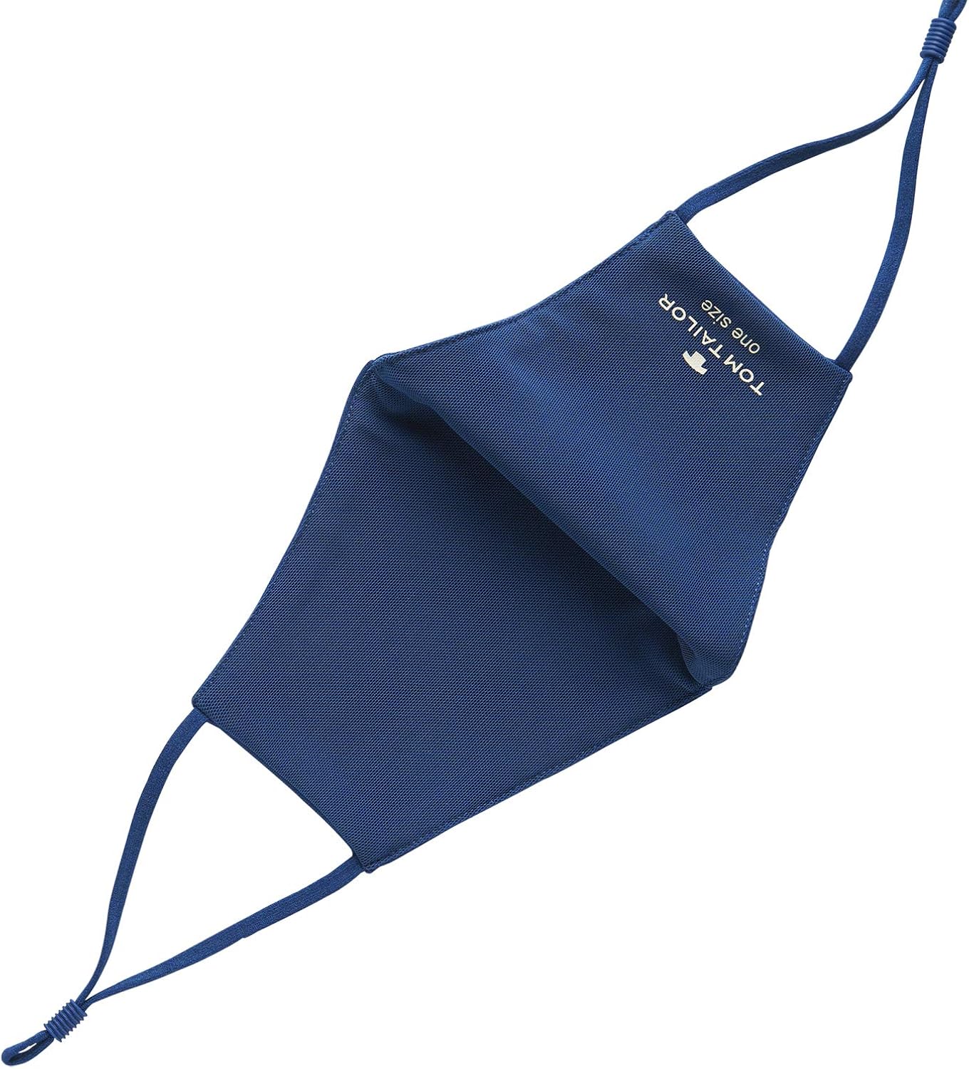 TOM TAILOR Unisex Mask Bandana, Blue (After Dark Blue), One Size - Image 4
