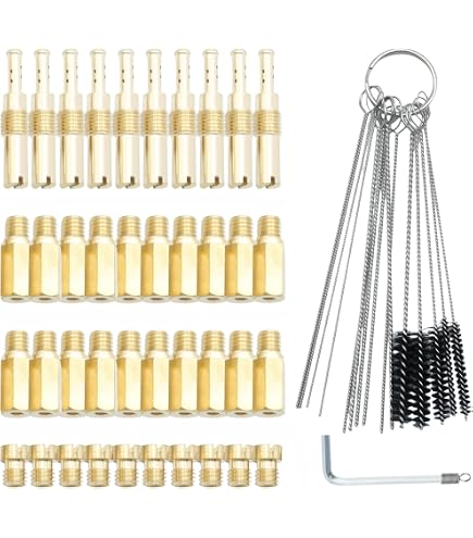 Amazon.com: Set of 10 Hex Type Main Jets for MIKUNI VM/TM/TMX