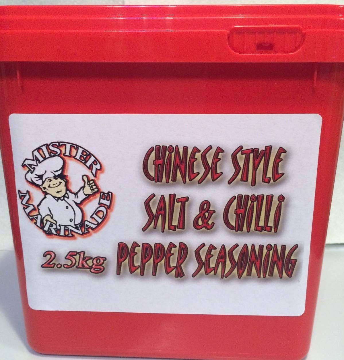 Mister Marinade Chinese Salt & Chilli Pepper Seasoning 2.5kg Red Tub