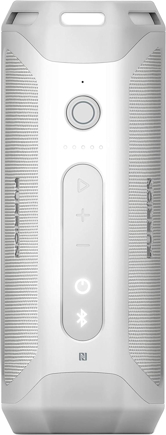 Furrion LIT Portable Wireless Bluetooth Speaker, Waterproof IPX7, Shockproof, Flashlight, Connect 2 Speakers, Siri & Google Now Support; Outdoor Speaker with 15 Hours Playtime (White) - FBS012N-PS