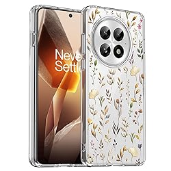 Unov Case Compatible with OnePlus 13R 5G Clear with