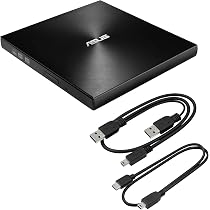 ASUS ZenDrive Drive Preto 13 mm DVD/gravador externo 8X +/-RW com