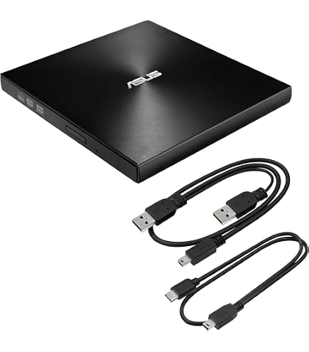 Amazon.com: ASUS EXTDVD AS SDRW-08U9M-U/BLK/G/AS/P2G : Electronics