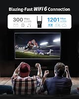 BrosTrend WiFi 6 AX1500 Extender Dual Band 5G/2.4G with Gigabit Port UK Plug view 3