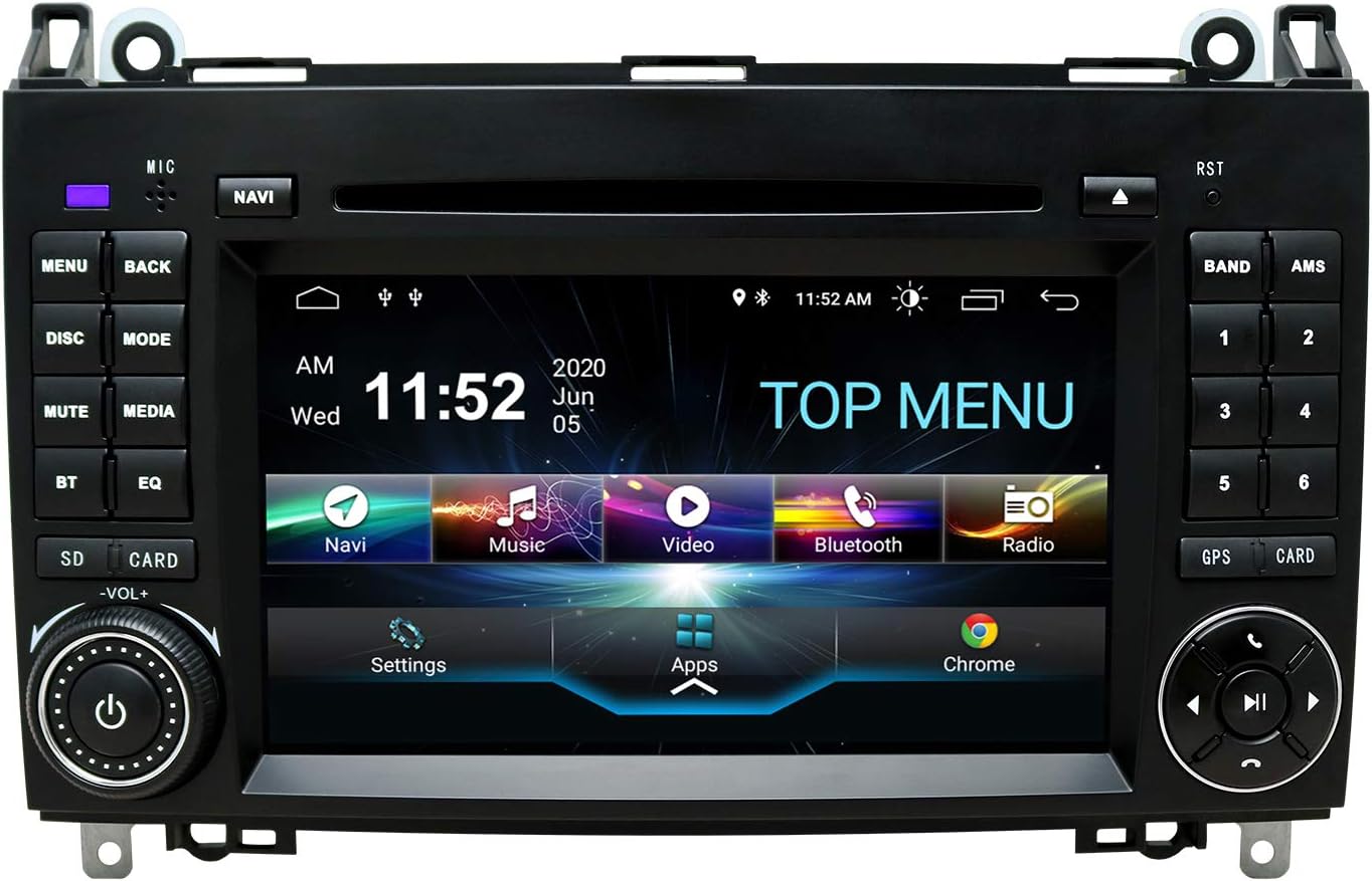 SWTNVIN Android 10.0 Car Audio Stereo Headunit Fits for Mercedes Benz E ...