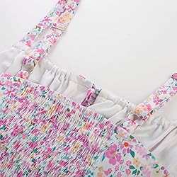 Coquette Dress for Women Floral Sundress Midi