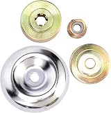 YUET 8'' Grass Trimmer Strimmer Head 24.5mm Replacement Wire Brush Wheel view 9