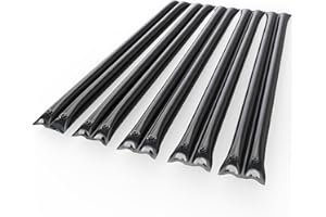 Abimars 0.7mm Thicker Water Tubes for Pool Cover, 5 Pack 8 FT Pool Cover Weights Inground, Black Pool Water Bags, 3-Layer Composite Material, Heavy-Duty