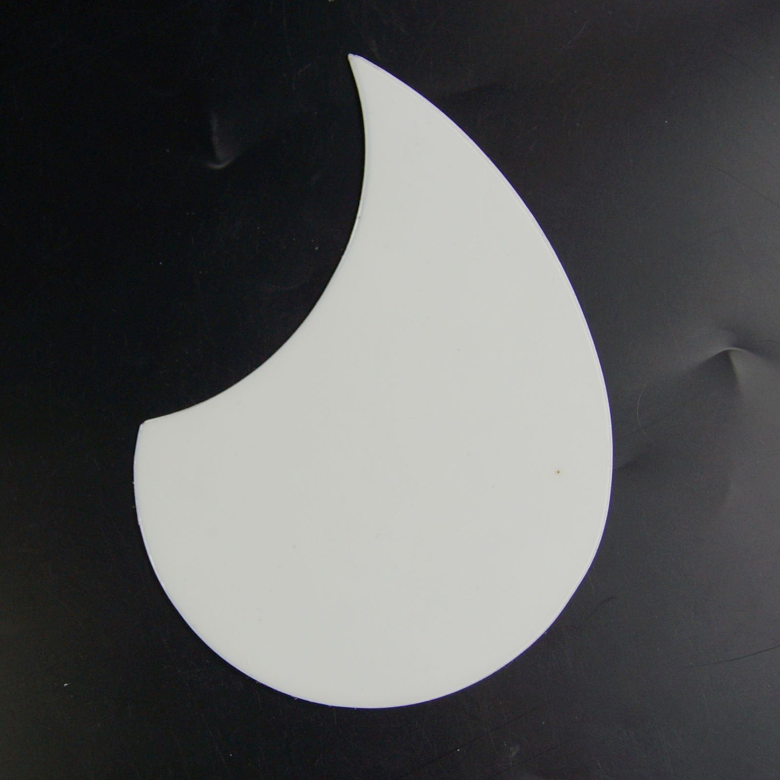 Small Self Stick thin Pickguard For 36" Acoustic Guitar ,various color (White)