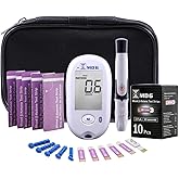 Bruno MD6 Blood Ketone & Glucose Monitoring System | Track Your Ketones & Ketogenic Diet Progress | Ketosis Test Kit with Lan