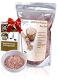 Pure Himalayan Salt by Dynamic Chef, Pink Rock Salt, Essential Trace Minerals, Plus RECIPE EBOOK, 2.2 lb bag