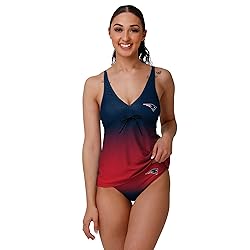 FOCO Women's NFL Team Logo Ladies Bathing Swim Wear